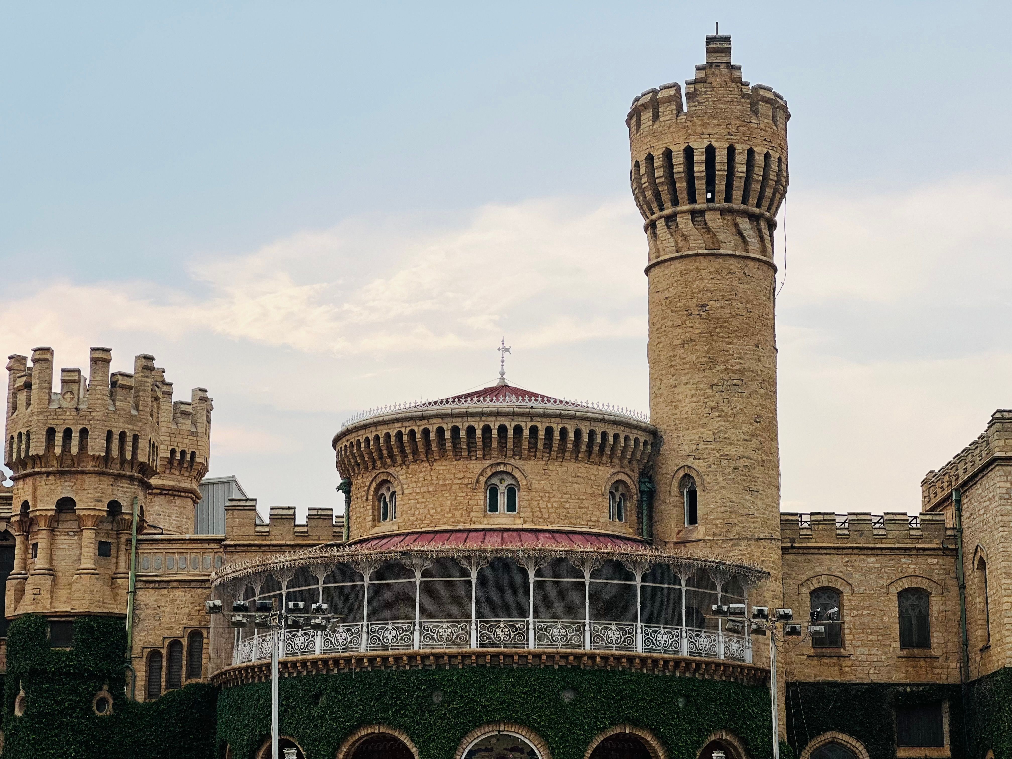 La façade du palais de Bangalore